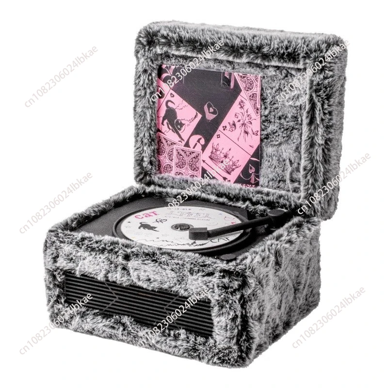 

Meiling M730 retro CD player player plush powder album CD playback can be connected to Bluetooth speaker