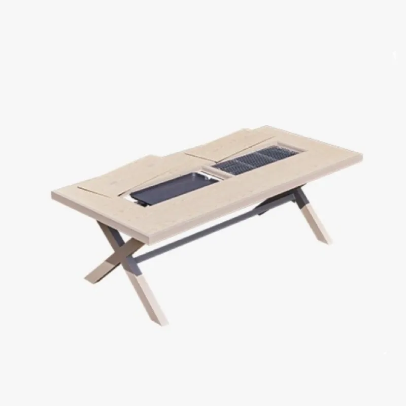 Outdoor Cast Aluminum Tables and Chairs Outdoor Garden Garden Wrought Iron Home Outdoor Leisure Customizable