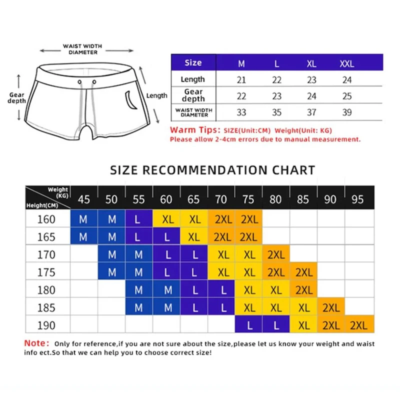 Heavywood Summer Men\'s Sexy Swimming Trunks Elastic Waist Swimwear Boxer Beach Swim Shorts Man Quick Dry Sun Hot Shorts