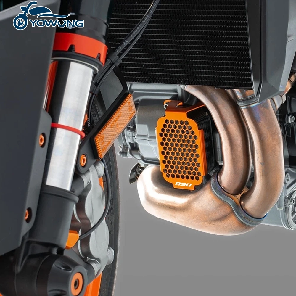 

Аксессуары для мотоциклов для Duke 990/R Duke 990R 2024 2025 2026, масляный радиатор, теплообменник для воды, производственная крышка