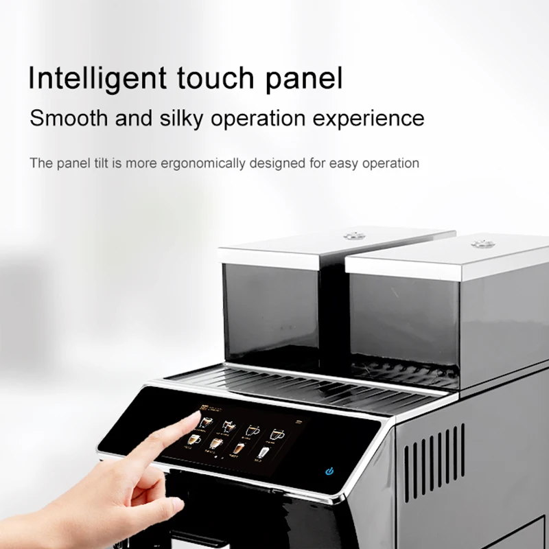 BTB Business Coffee Machine with Bean tank Water tank Milk Foaming Function AC110-120V AC220-240V