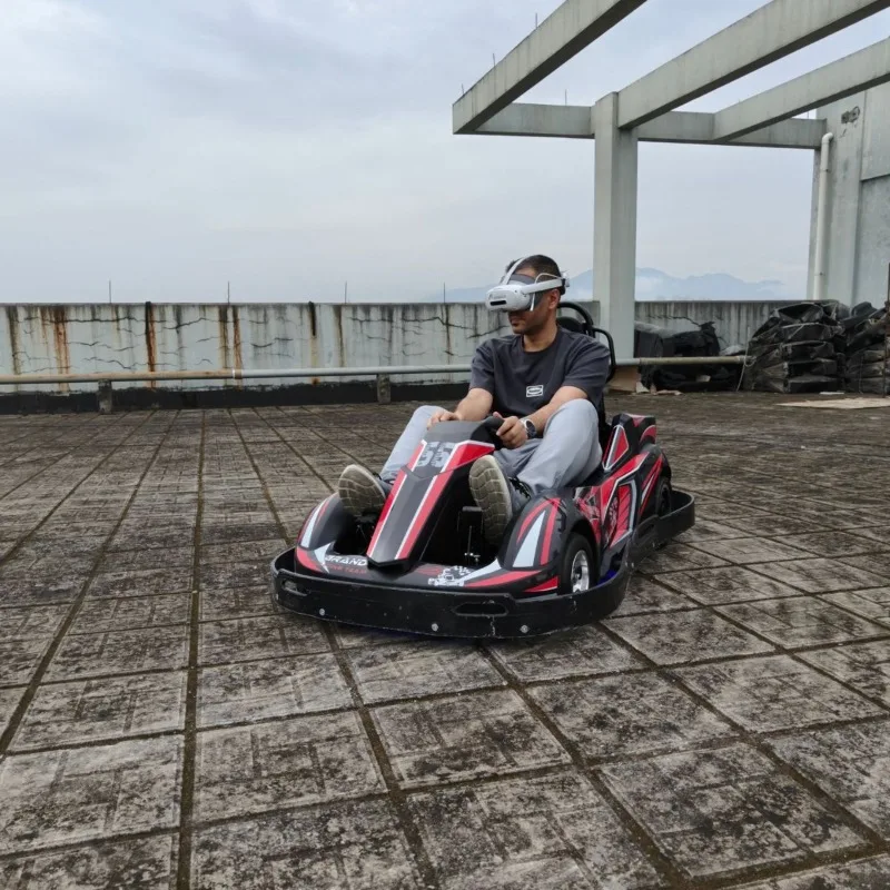 V kart adults can do square commercial entertainment four-wheel drift MR real driving experience bumper car