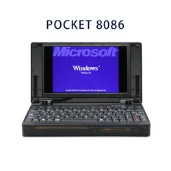 Pocket DOS 8086 CPU laptop computer VGA graphics card serial/parallel IBM PC XT compatible machine microcomputer