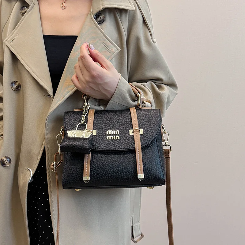 

Элегантная женская сумка в стиле ретро, новинка 2023 года, роскошная сумка через плечо из мягкой кожи, модная повседневная сумка для всех случаев