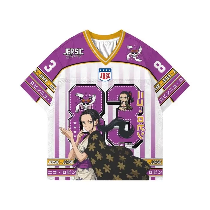 

2026 Summer One Piece Luffy Retro Cosplay T-shirt Men's Oversized 3D Printed Short-sleeved Family Unisex Children's Sports Shirt