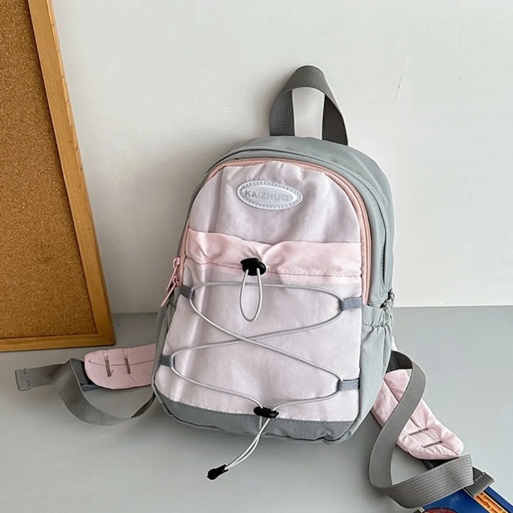 일본식 경량 배낭 단색 대용량 나일론 숄더백 다용도 대학생 책가방 남여공용