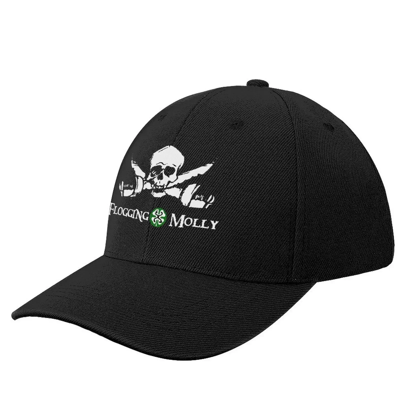 

Flogging Molly skull pirate Baseball Cap Golf Beach Bag Uv Protection Solar Hat Women's Beach Visor Men's