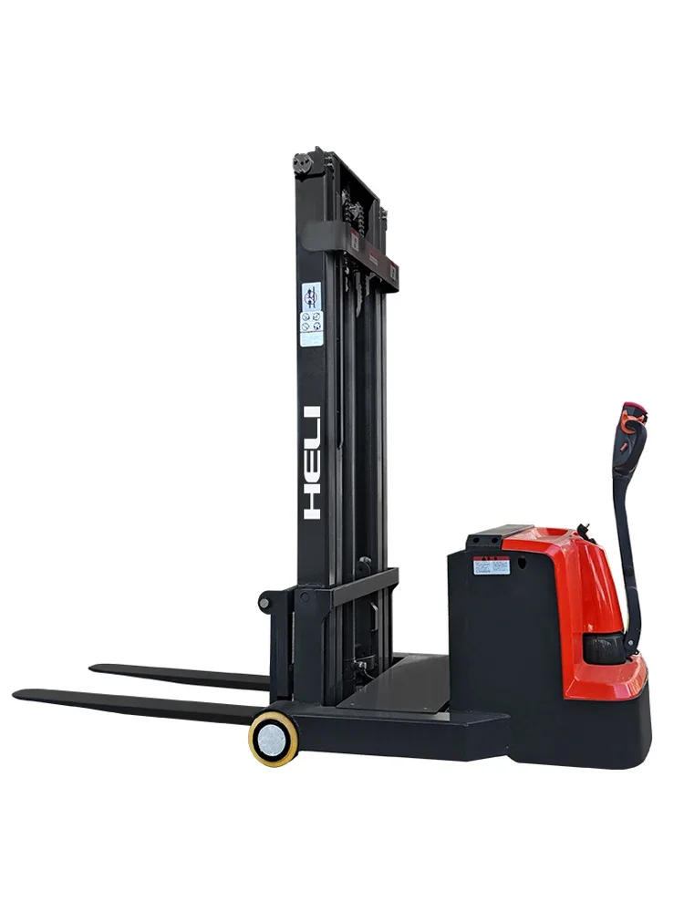 Earnest money Heli counterweight stacker, battery loading and unloading truck, legless forklift, electric stacker