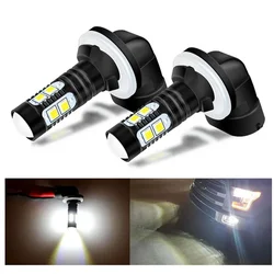 Accessories LED Bulbs LED LIGHT BULBS LED Headlight Bulbs 12V&55W 2PCS 6000K For Polaris Sportsman 300 400 450 Accessories Tools