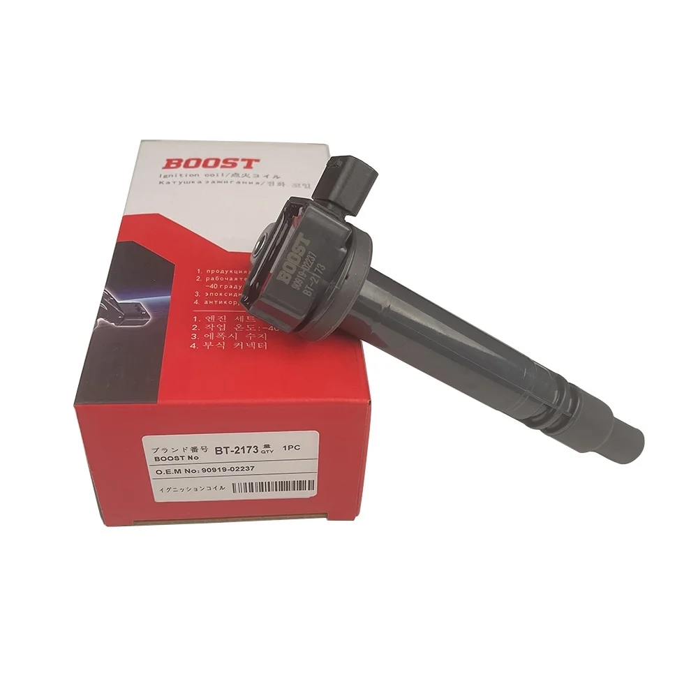 

High Quality Car Ignition Coil BT-2173 90919-02237 3RZFE For Toyota Land Cruiser Prado Hiace Hilux Surf Regius Tacoma Dyna