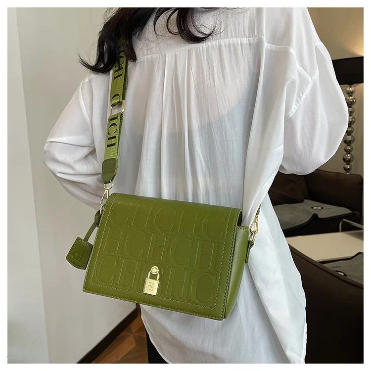 Минималистичная однотонная сумка через плечо, женская сумка через плечо из искусственной кожи, универсальная и легкая повседневная сумка, простой дизайн