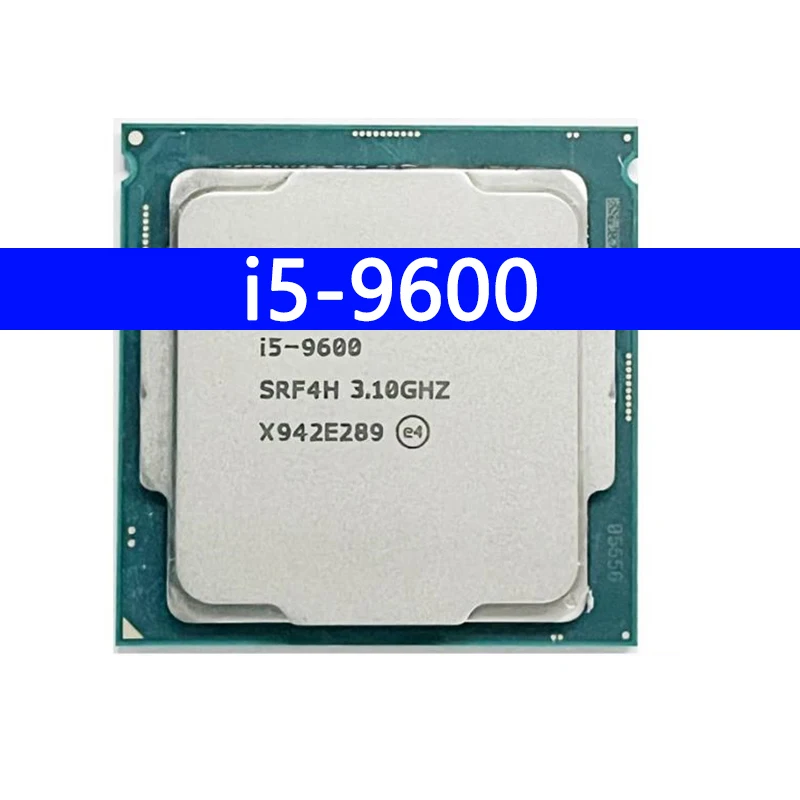 i5-9600 i5 9600 3.1GHz Six-core Six-Threaded CPU Processor 9M 65W LGA 1151