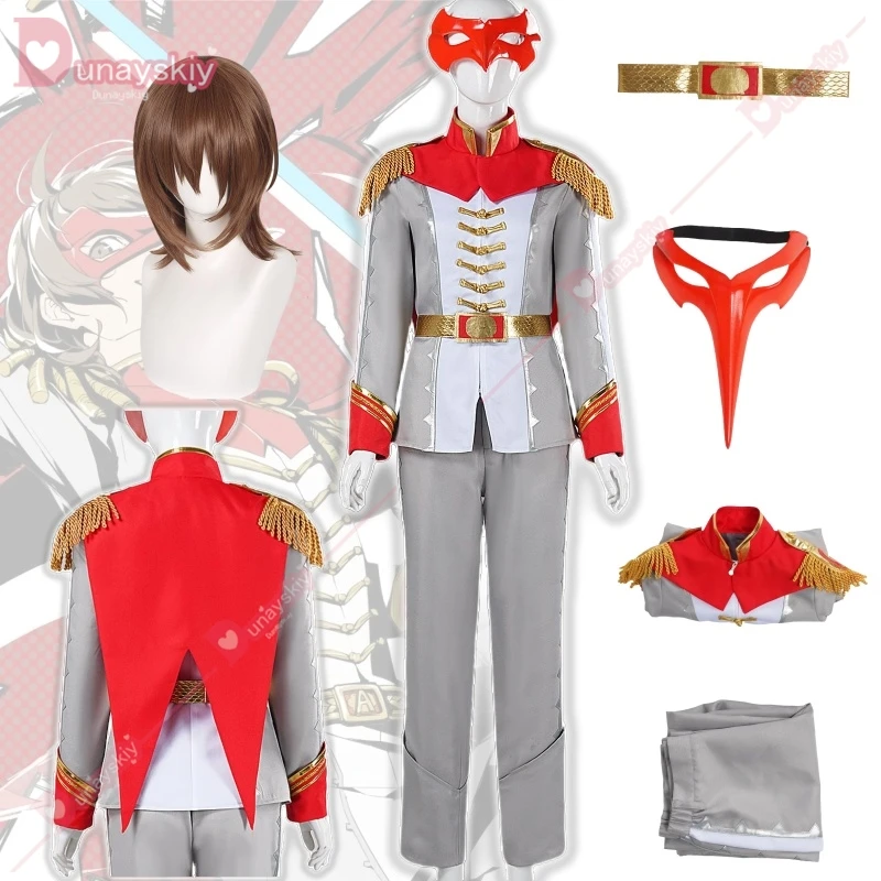 Akechi Goro Cosplay Costume For Halloween Christmas Festival Role Palying Party Game Comic Con Clothes