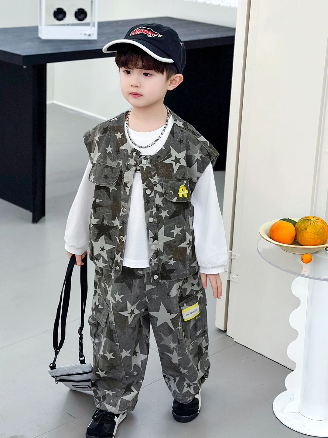 

Весенне-осенний камуфляжный комплект для мальчиков: футболка, куртка и брюки, хлопковая повседневная спортивная одежда с длинными рукавами для подростков и детей