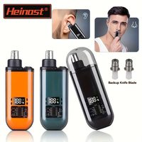 Rechargeable Nose Hair Trimmer and Facial Hair Remover for Men Nose Hair Shaver for Nasal Clearance - Portable Grooming Tool For