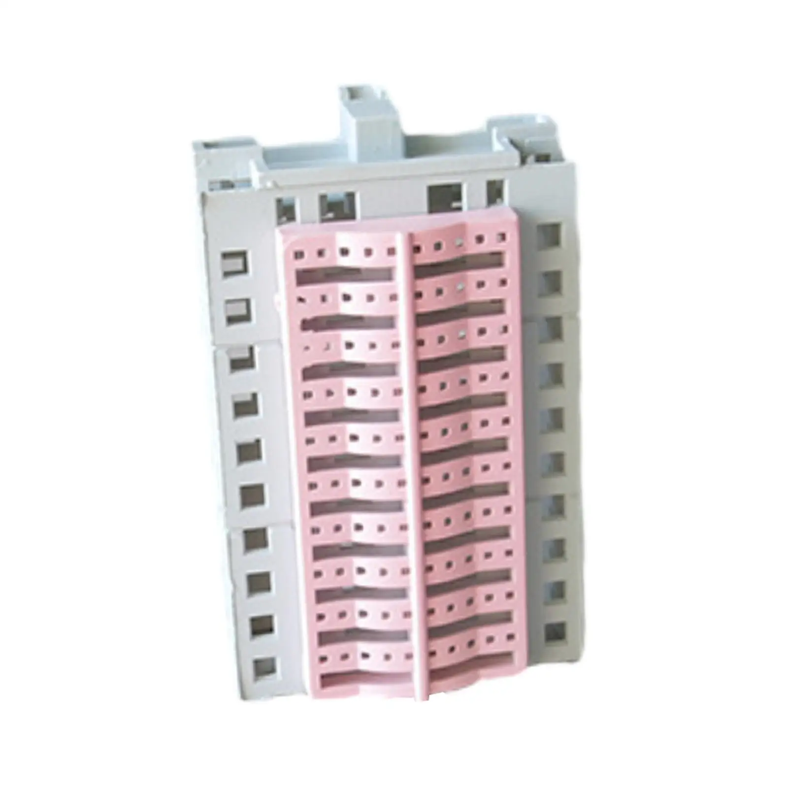 نموذج قطار مشهد العمارة Diorama تخطيط ABS بناء عدة المدينة الحديثة مصغرة لتخطيط المناظر الطبيعية للسكك الحديدية