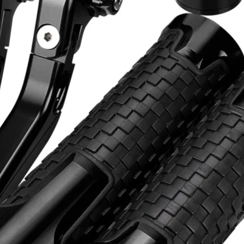 Imagen 2 del producto Para YAMAHA FZ16 2008-2018 accesorios de motocicleta palancas de manija de embrague de freno manillar extremos de agarre FZ-16 FZ 16 2017