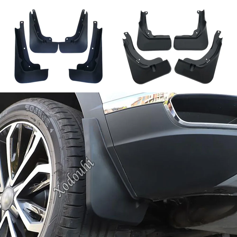 

Body Plastic Fender Soft Mudguard Protection Flap Splash Mud Guard Frame Parts 4PCs For Chevrolet TRAX 2014 2015 2016 2017-2018