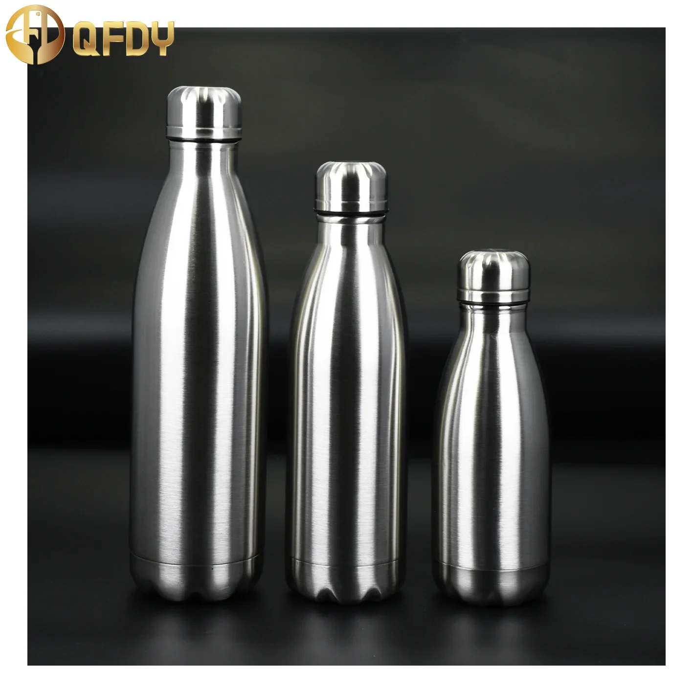 

Stainless Steel Water Bottle Cycling Sports Drinking Cup Leakproof Portable Water Bottles Outdoor Camping Hiking Gym Kettle