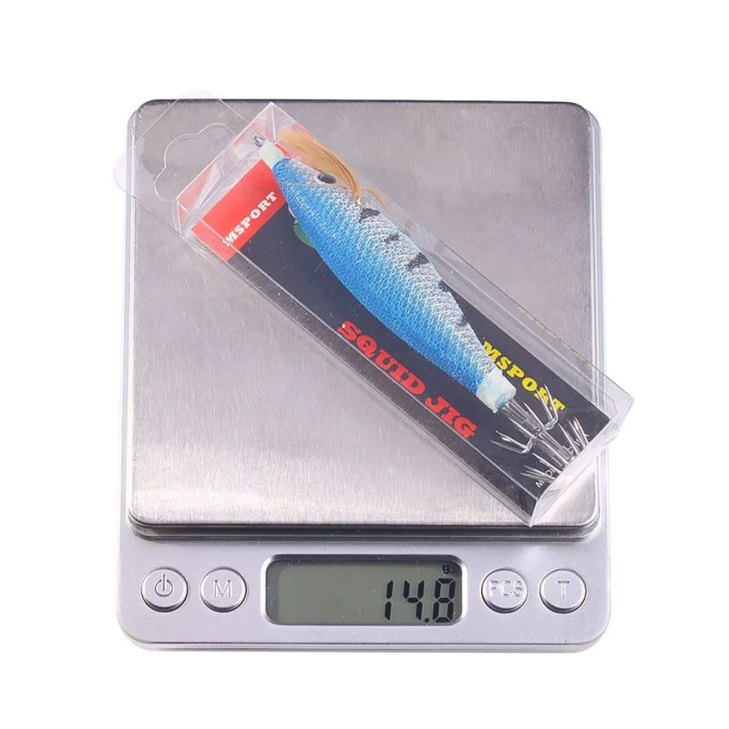 مضيئة صندوق الروبيان الخشبي الطعم وهمية الطعم الثابت 10CM-10.5G وهمية الطعم الخشب الروبيان الصيد الطعم #5