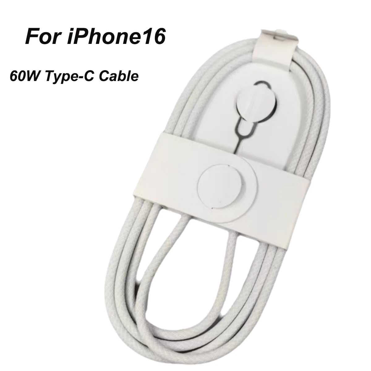 PD 60W USB-C Cable For Apple iPhone 16 Pro Max PD Fast Charging For Samsung Huawei Xiaomi Type C Weaving Cable Accessories