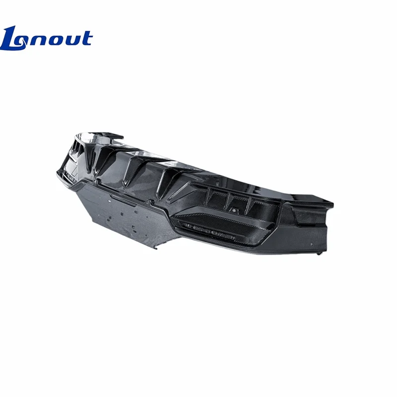 High Rigidity PK Style Dry Carbon Fiber Rear Diffuser Rear Bumper Lip Suitable for Lotus Eletre Upgrade Body Kit