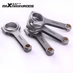 4 Connecting Rod Conrods For Honda Civic CRX D16A9, D16A8, D16Y7, D16Y5 137mm