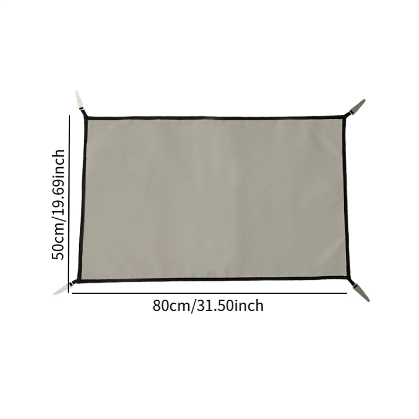 بطانية مقاومة للحريق مقاومة للهب، لوازم قابلة لإعادة الاستخدام للتخييم من الألياف الزجاجية #6