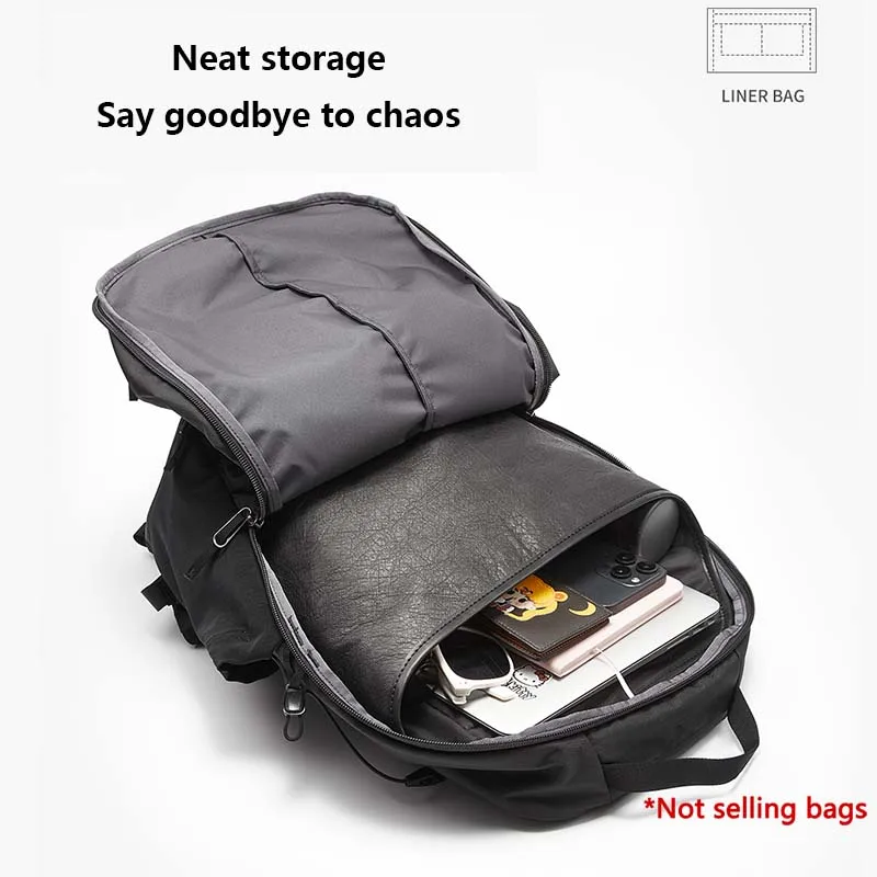 Bag organizer insert for Mantis26 DuPont paper waterproof storage bag support backpack inner bag accessories