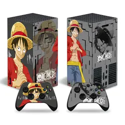 Anime One Piece Ghost Slaye Skin Sticker Decal Cover for Xbox SeriesX Console and 2 Controllers Xbox SeriesX Skin Sticker Vinyl