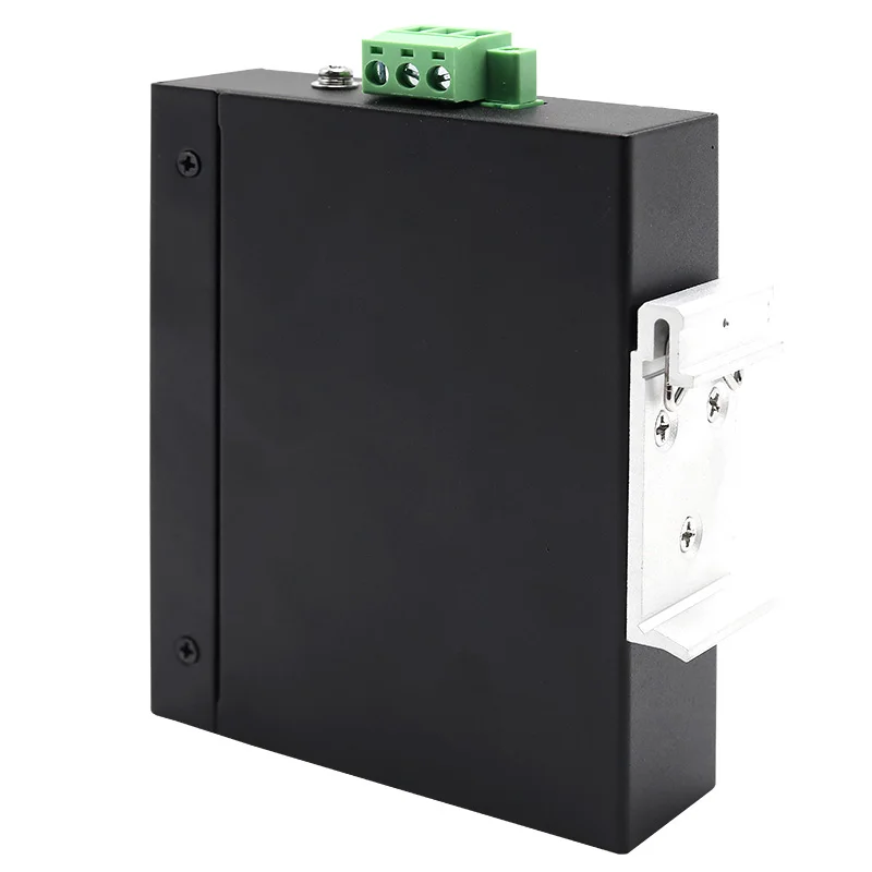 UOTEK 100M 5 منافذ محول إيثرنت غير مُدار Rj45 Port DC مدخل DIN-rail Switch مع حماية من الحمل الزائد UT-6405SA #5