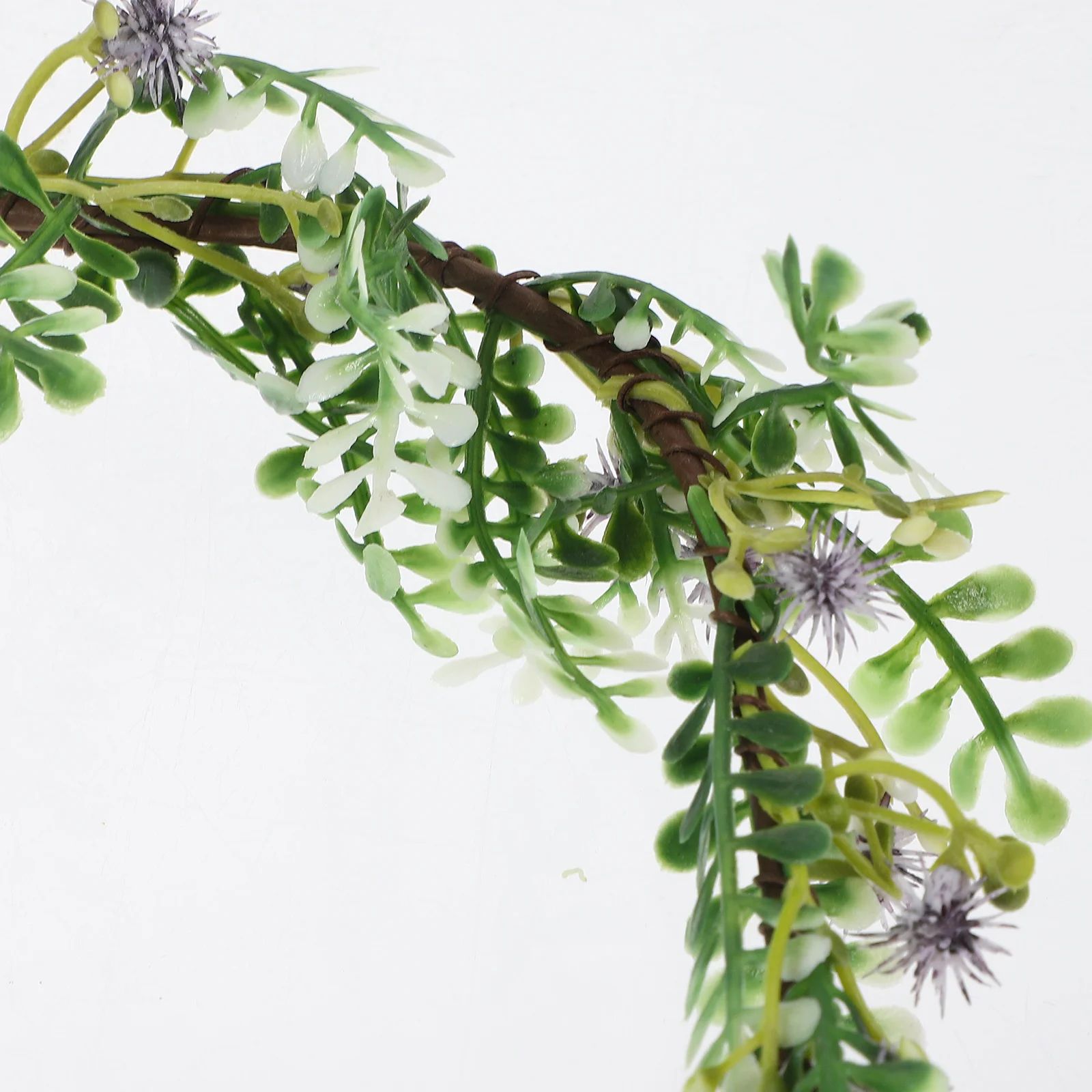 

Flower Crown Headband Fabric Decorative Crown Lightweight Wedding Bridal Hair Accessory Pendant Design