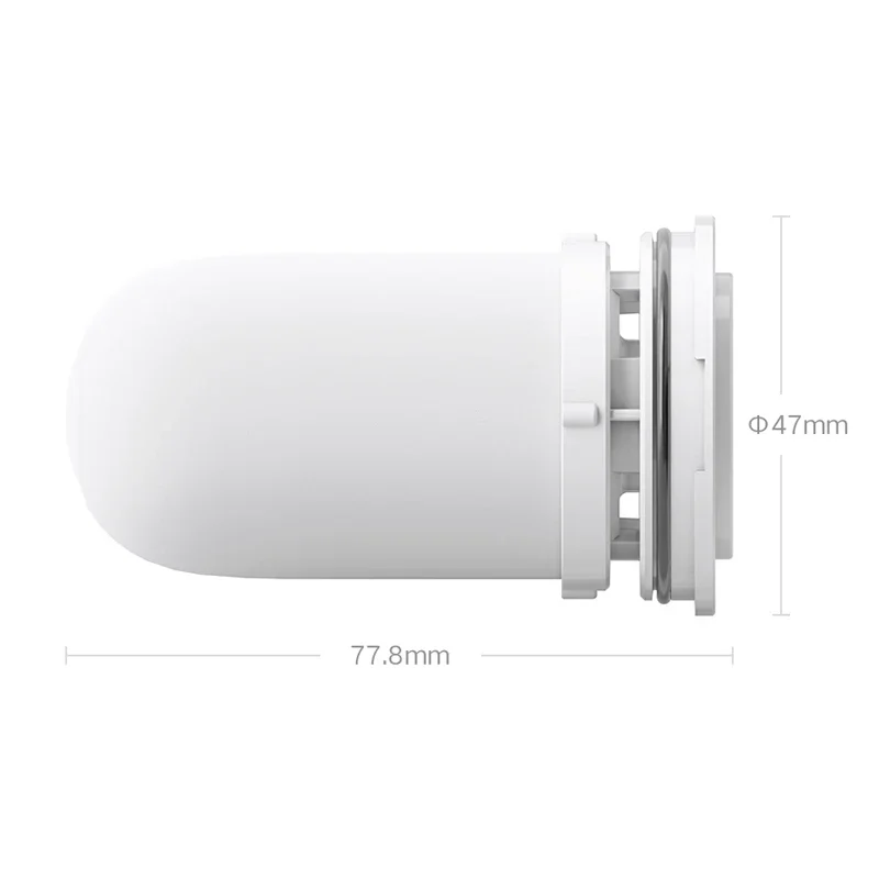 Xiaomi Mijia استبدال صنبور تنقية مرشح عنصر 2 Percolator الكربون المنشط تصفية الصدأ إزالة البكتيريا 3 قطعة/مجموعة