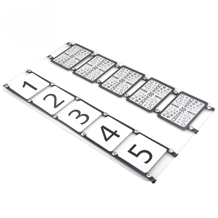 ESP Match Board/ESP Prediction Board Mental ESP Magic Tricks Stage Magia Illusion Props Mentalism Gimmick Props Accessories