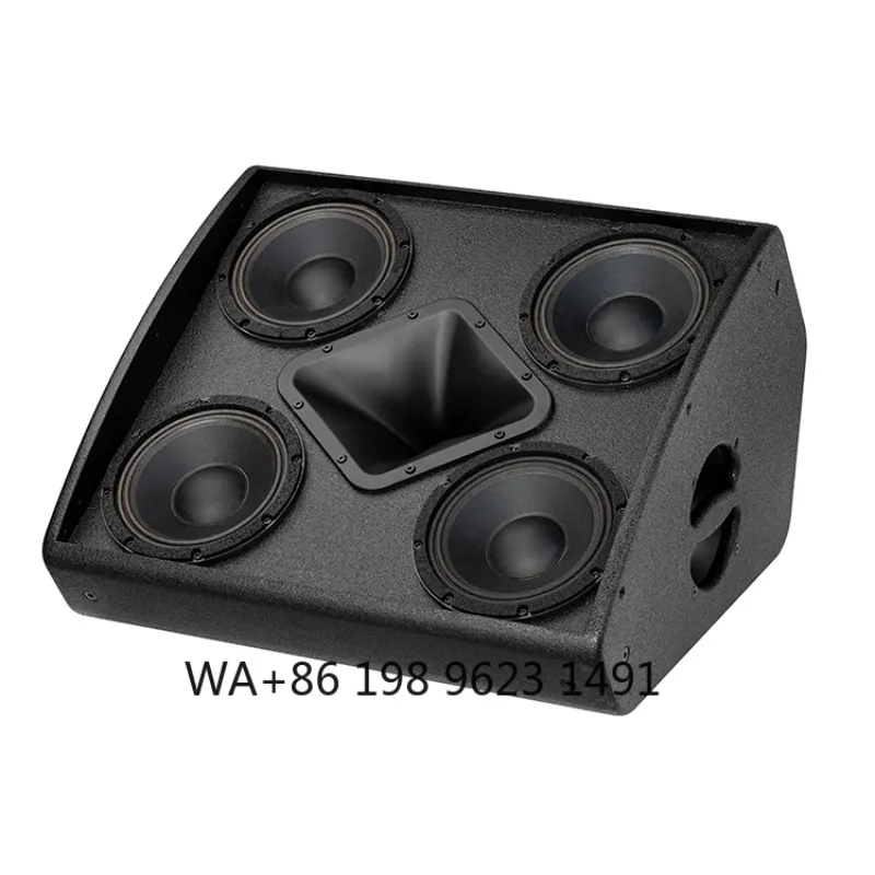 Professional Music Production Line Array Speakers Outdoor Stage Studio Live Performance Audio System