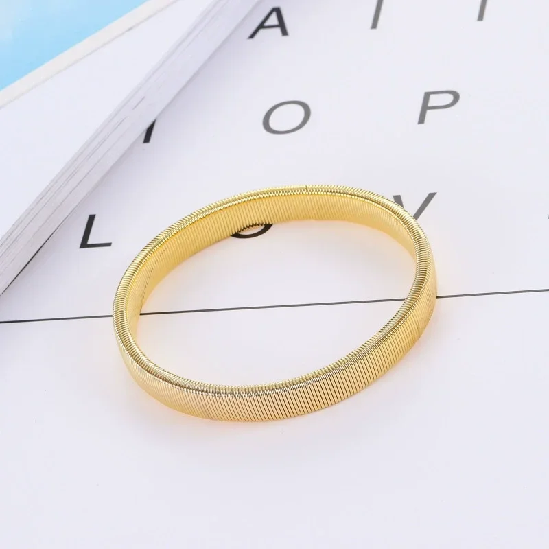 

Эластичные нескользящие металлические браслеты-держатели для рукавов рубашки FY109, 2 шт.