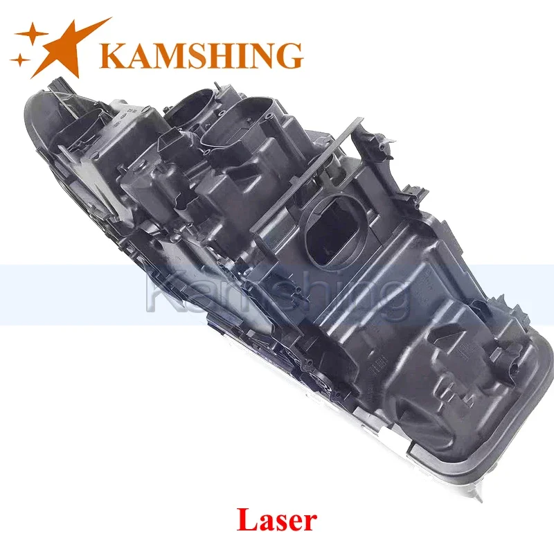CAPQX Front Headlight Base Cover For BMW 5 Series G30 G38 2020-2022 Head Light Back Lid Head Lamp Rear Shell Headlight Base