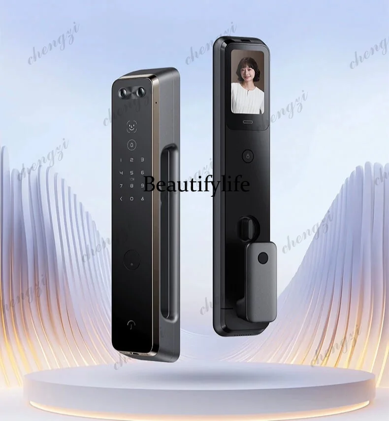 Q66 finger vein 3D facial recognition automatic AI fingerprint lock