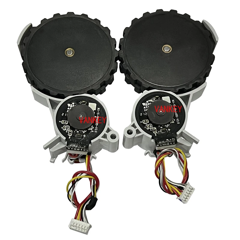 استبدال عجلة السفر Mop 2 Lite لملحقات المكنسة الكهربائية الروبوتية Xiaomi Mijia MJSTL قطع غيار العجلات