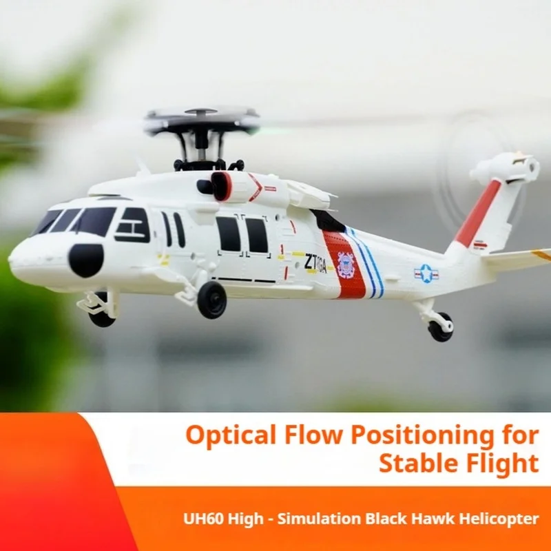 WLtoys Uh60l Black Hawk Rc Helicopter K270 High Simulation Four Channel Brushless Altitude Hold Optical Flow Positioning Stable