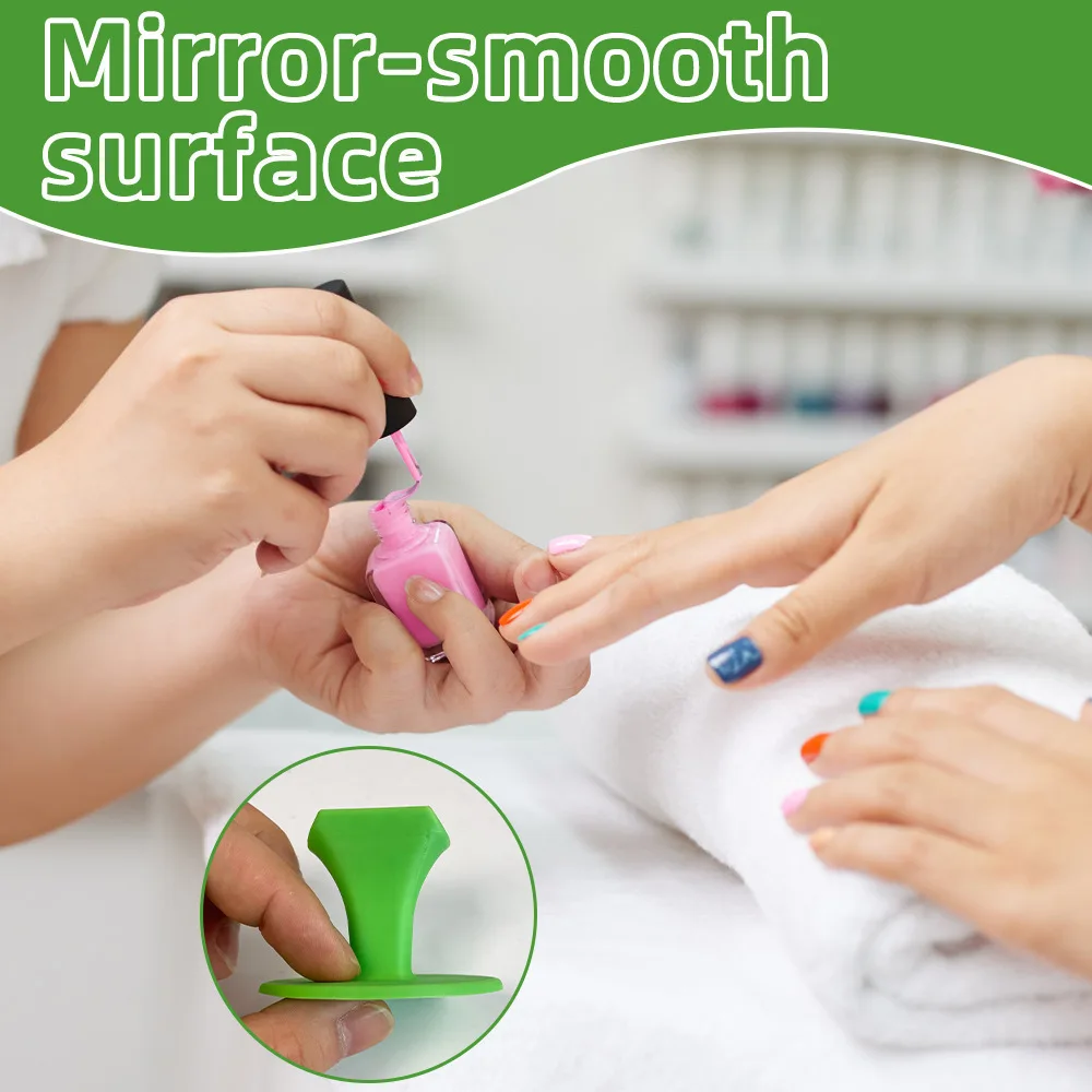 1pc 매니큐어 손가락 지지대 휴대용 플라스틱 손가락 고정 도구 손톱 로케이터 전문 네일 아트 용품 액세서리