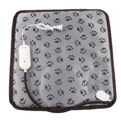 Cat Heating Pad Auto Shut Off Cat Bed Dog Heat Mat Heating Pad Waterproof Thermostat Electric Heated Mat Electric Pet Heated Bed