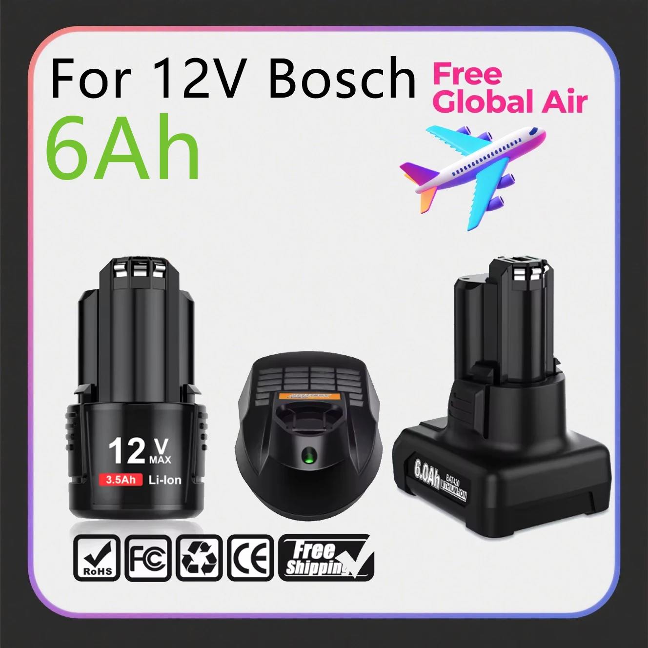 

Для BOSCH 12 В BAT411 Сменный аккумулятор Bosch 12 В BAT412A BAT413A D-70745GOP 2607336013 2607336014 PS20-2