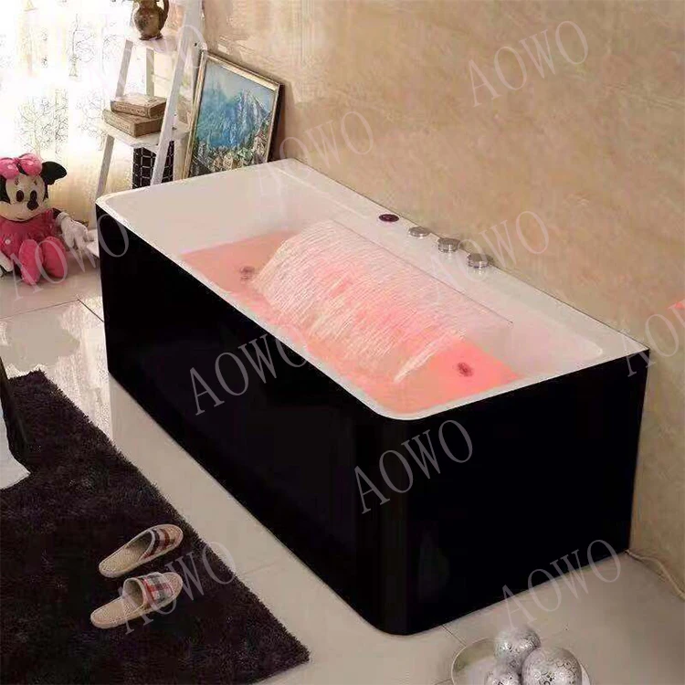 Whirlpool Massage Bathtubs Jakossi Deep Soaking Tub Surfing Nozzle Massage For Hot Tub Air Pump Pool Swimming With 1 Person