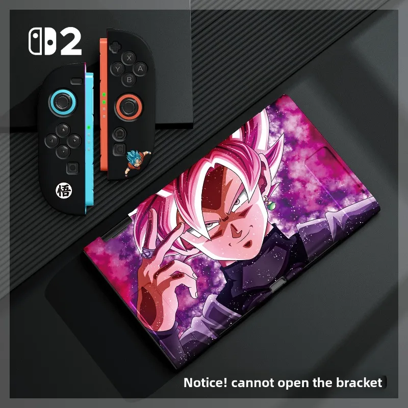 Dragon Ball Switch2 Schutzhülle für Nintendo Switch2 NS2 Spielkonsole Controller TPU Drop-proof Dekorative Haut Abdeckung Geschenke