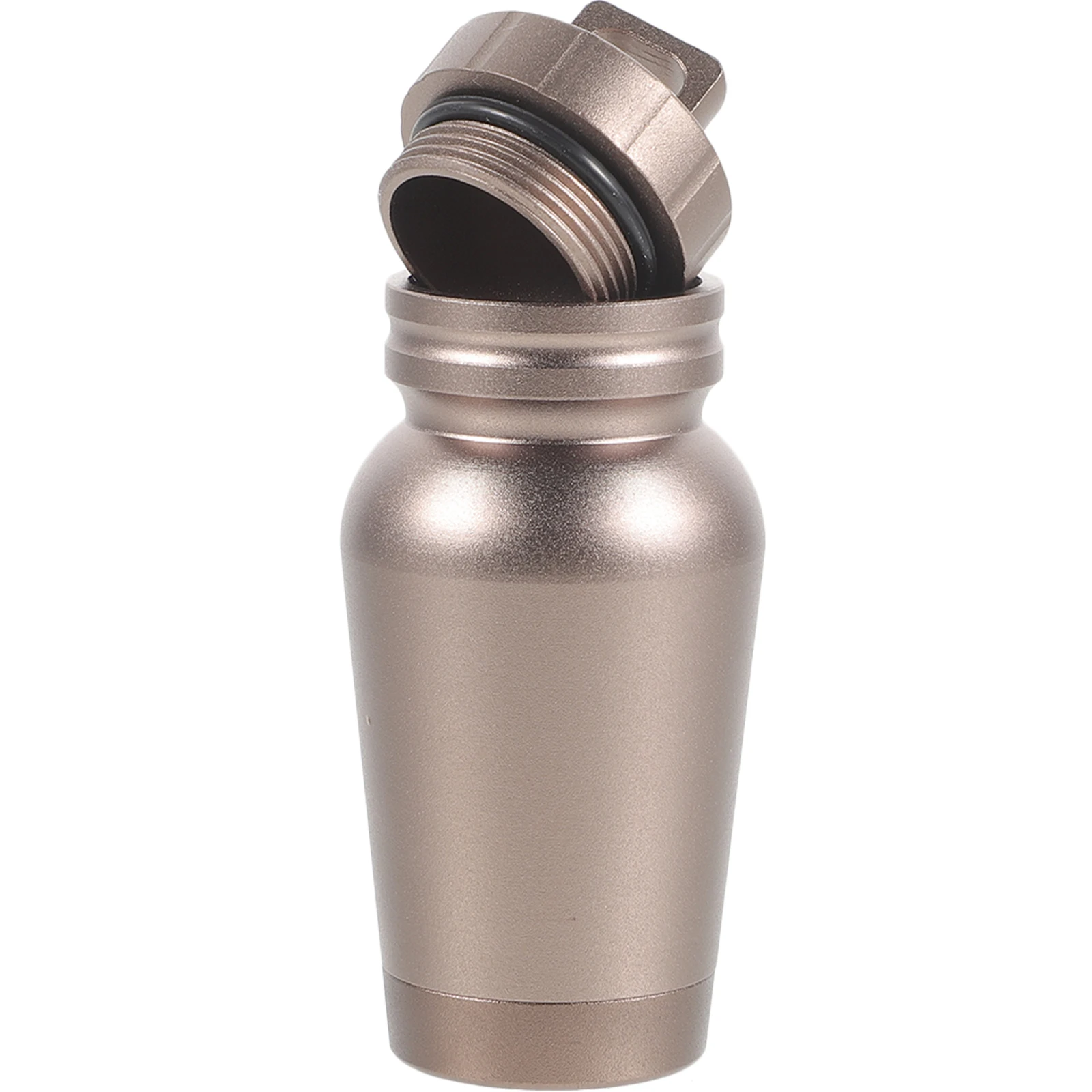 

s Waterproof Pill Bottle Outdoor Survival Medicine Case Portable Pills Holder Sealed Capsule Container Small Emergency