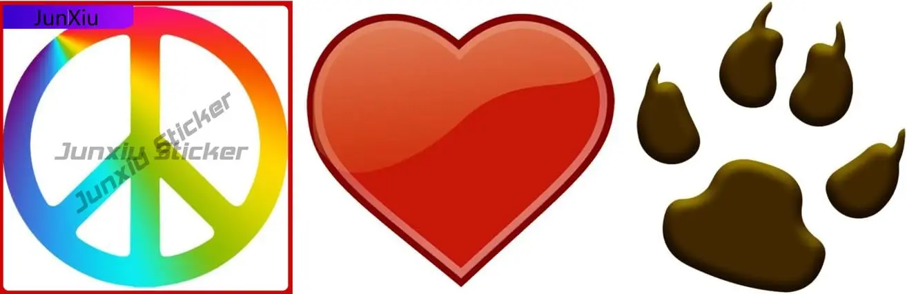 

Bargain Max Decals Peace, Vintage Car Laptop Window Bumper Waterproof Vinyl Decal Decoration Cool Retro Retro Funny Cute