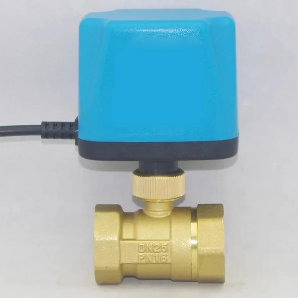 

Solenoid ADC12V24V220V air conditioner temperature control two-way ball valve normally open and closed