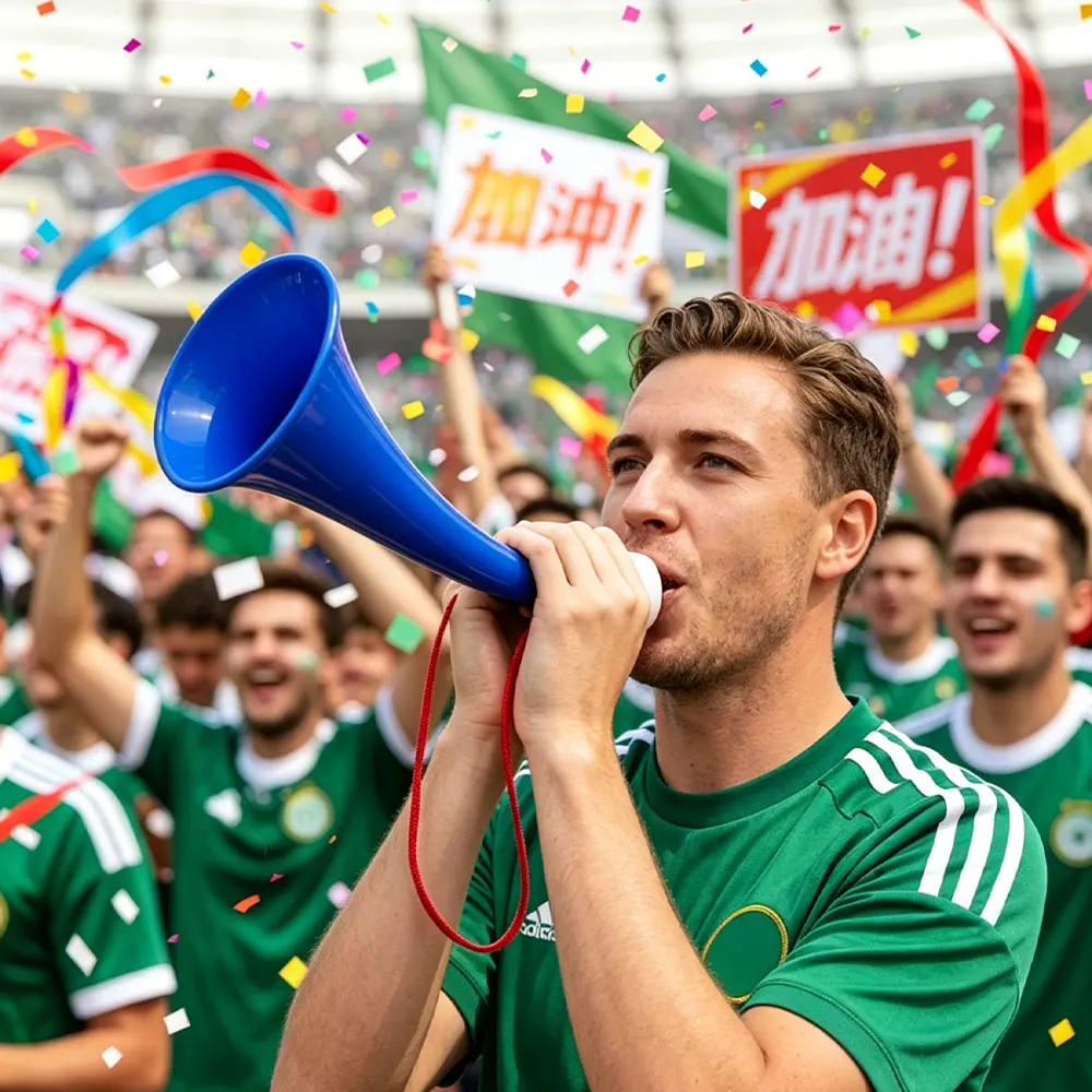 Cornetas de Animación para Fútbol, Bocinas de Estadio con Sonido Nítido, Cornetas de Animación para Fiestas, Suministros para Niños, Trompetas para Eventos Deportivos