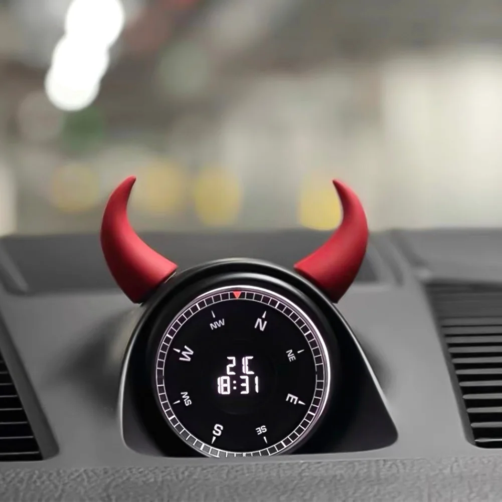 Car Air Outlet Direction Cute Devil Horns For MINI ONE COOPER S F54 F55 F56 F60 R55 R56 R60 R61 Dashboard 3D Ornaments Accessory